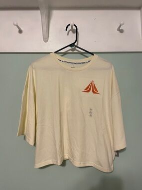 Disney Star Wars Cropped Tee NWT XL Star Tours C3PO R2D2